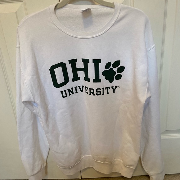 Ohio University White Sweatshirt - Picture 1 of 3